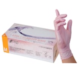 Artikelbild 1 für NITRAS MEDICAL unisex Einmalhandschuhe GLAMOUR WAVE rosa Größe M, 100 St., Artikelnummer 455398