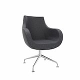 Artikelbild 1 für fm Sessel Pirum anthrazit chrom Stoff 71,0 x 73,0 x 94,5 cm, 1 St., Artikelnummer 447009