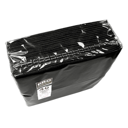 Artikelbild 4 für PROnappe Servietten schwarz 2-lagig 38,0 x 38,0 cm, 40 St., Artikelnummer 634786