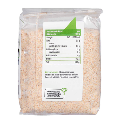 Artikelbild 5 für enerBiO Bio Flohsamenschalen 200,0 g, 1 St., Artikelnummer 511202