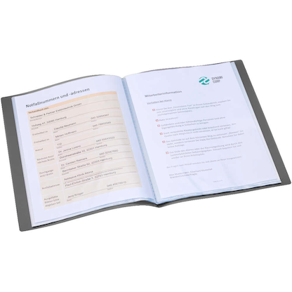 Artikelbild 11 für Exacompta Opak Sichtbuch DIN A4, 20 Hüllen schwarz, 1 St., Artikelnummer 680859