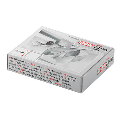 Artikelbild für novus Heftklammern SUPER 23/10, 1.000 St., Artikelnummer 167379