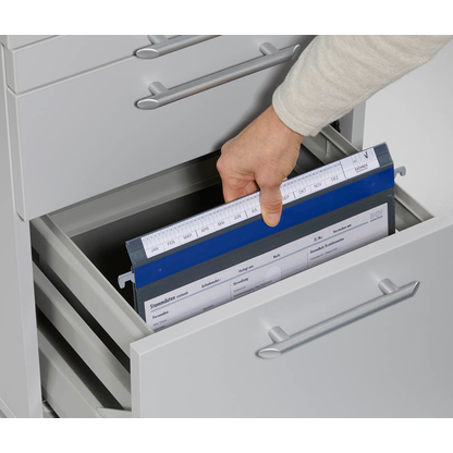 Artikelbild 3 für BOI Patienten-Dokumentations-Hängemappe 2-Ringe PMH2R blau Boden: 2,5 cm, 1 St., Artikelnummer 666853