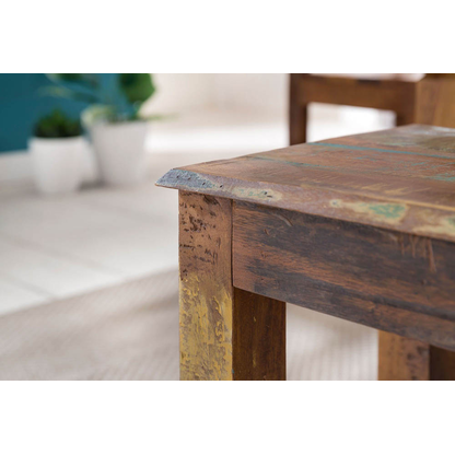 Artikelbild 5 für WOHNLING Esstisch braun rechteckig, 4-Fuß-Gestell braun, 120,0 x 70,0 x 76,0 cm, Artikelnummer 905842