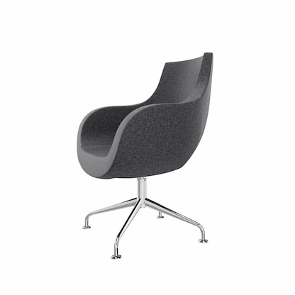 Artikelbild 2 für fm Sessel Pirum anthrazit chrom Stoff 71,0 x 73,0 x 94,5 cm, 1 St., Artikelnummer 447009