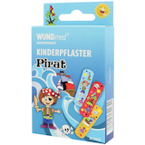 Artikelbild 1 für WUNDmed® Pflaster Pirat 02-077 bunt 1,9 x 6,3 cm, 10 St., Artikelnummer 470706