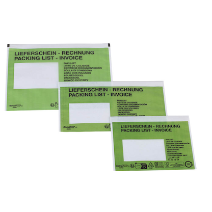 Artikelbild 3 für docuFIX® PAPER Lieferscheintaschen Papier DIN C6 1.000 St., Artikelnummer 517296