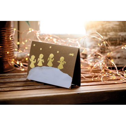 Artikelbild 3 für AVERY Zweckform Aufkleber Engel, gold, 8 Etiketten, Artikelnummer 723753