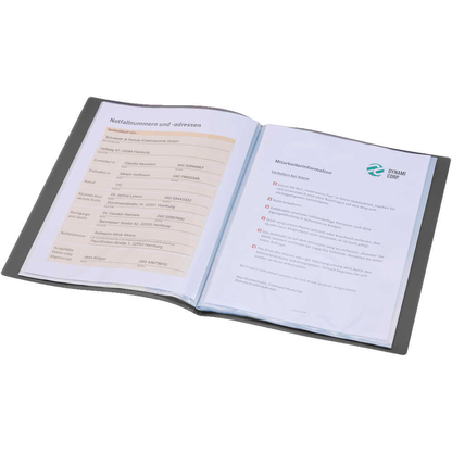 Artikelbild 12 für Exacompta Opak Sichtbuch DIN A4, 20 Hüllen schwarz, 1 St., Artikelnummer 680859