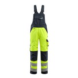Artikelbild 1 für MASCOT® unisex Warnschutz-Latzhose Newcastle gelb, schwarzblau Größe 110, Artikelnummer 760381