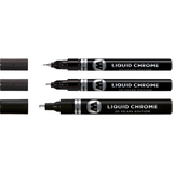 Artikelbild 1 für MOLOTOW LIQUID CHROME™ Acrylstifte-Set chrom 3 St., Artikelnummer 970792