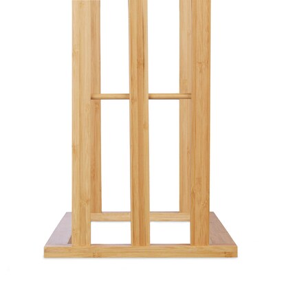 Artikelbild 3 für relaxdays Handtuchständer braun/silber, 1 St., Artikelnummer 400362