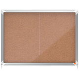 Artikelbild 1 für nobo Schaukasten silber 8x DIN A4 92,5 x 6,3 x 66,8 cm, 1 St., Artikelnummer 311383