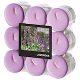 Artikelbild 1 für FLAVOUR by GALA Teelichter violett Lavender, 18 St., Artikelnummer 683621