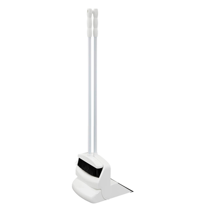 Artikelbild für haug® bürsten Kehrgarnitur mit langem Stiel futura weiß Kunststoff 26,0 cm breit, Artikelnummer 456117