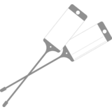 Artikelbild 1 für EICHNER Hängeetiketten grau 21,5 x 5,8 cm gelocht, 100 St., Artikelnummer 701658