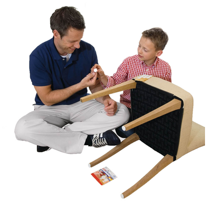 Artikelbild 2 für tesa Protect® Filzgleiter Kunststoff Ø 1,8 cm, 16 St., Artikelnummer 382681