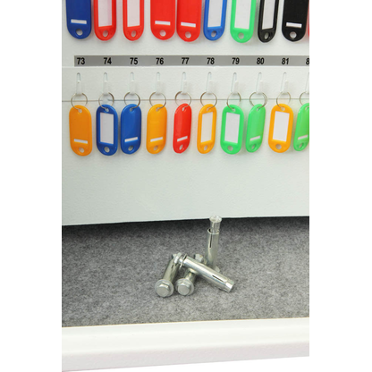 Artikelbild 10 für phoenix KS0034E MKII Schlüsseltresor signalweiß mit 300 Haken, Elektronikschloss, 58,0 x 25,0 x 75,5 cm, 1 St., Artikelnummer 450282