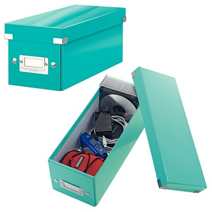 Artikelbild für LEITZ CD-/DVD-Box Click & Store blau, 1 St., Artikelnummer 211033