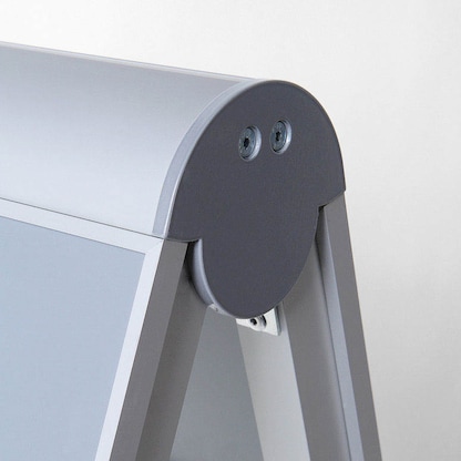 Artikelbild 3 für Showdown® Displays Kundenstopper Compasso C1 silber DIN A1 2 Fächer 66,0 x 79,3 x 130,9 cm, 1 St., Artikelnummer 591356