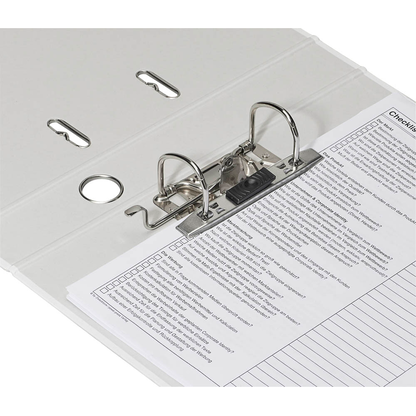 Artikelbild 3 für DONAU Klassik Ordner weiß Karton 5,0 cm DIN A4, 1 St., Artikelnummer 183848