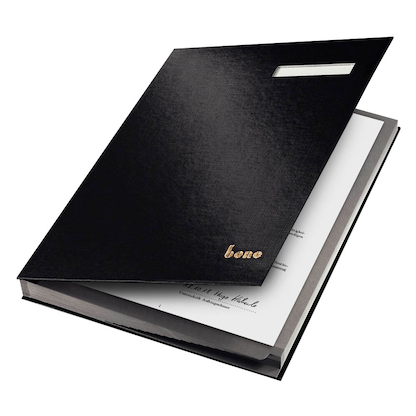 Artikelbild für bene Unterschriftenmappe 19 Fächer schwarz, 1 St., Artikelnummer 629535