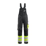 Artikelbild 1 für MASCOT® unisex Warnschutz-Latzhose Sunderland schwarz, gelb Größe 24, Artikelnummer 772309