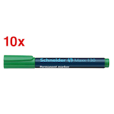 Artikelbild 1 für Schneider Maxx 130 Permanentmarker grün 1,0 - 3,0 mm, 10 St., Artikelnummer 779454