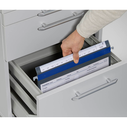 Artikelbild 3 für BOI Patienten-Dokumentations-Hängemappe 4-Ringe PMH4R blau Boden: 2,5 cm, 1 St., Artikelnummer 666881