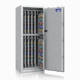 Artikelbild 1 für ISS safe4key Schlüsseltresor lichtgrau mit 1040 Haken, Elektronikschloss, 50,0 x 42,0 x 130,0 cm, 1 St., Artikelnummer 850469