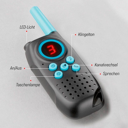 Artikelbild 7 für KOSMOS Die drei ??? Funkgeräte schwarz, Artikelnummer 277329