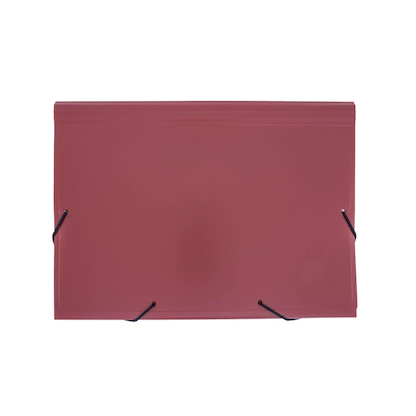 Artikelbild 2 für FolderSys Fächermappe 7 Fächer rot, 1 St., Artikelnummer 641910