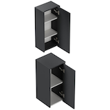 Artikelbild 1 für POSSEIK Badmöbel-Set LIMES 2er grafit, Artikelnummer 668497