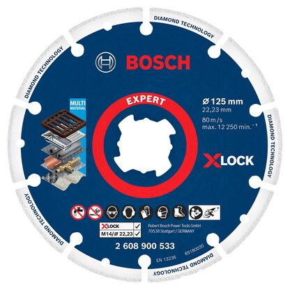 Artikelbild für BOSCH Trennscheibe EXPERT Diamond Metal Wheel X-LOCK, 1 St., Artikelnummer 219018