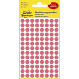 Artikelbild 1 für AVERY Zweckform Klebepunkte 3177 leuchtrot Ø 8,0 mm, 416 St., Artikelnummer 896112