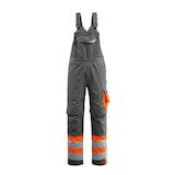Artikelbild 1 für MASCOT® unisex Warnschutz-Latzhose Sunderland dunkelanthrazit, orange Größe 25, Artikelnummer 773034