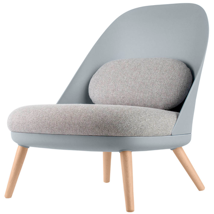 Artikelbild für meet powered by PAPERFLOW Sessel COCOON grau buche Kunststoff 70,0 x 65,5 x 75,5 cm, 1 St., Artikelnummer 139727