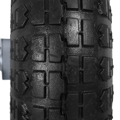 Artikelbild 4 für relaxdays Sackkarrenräder luftbereift schwarz, grau Stahl Felgen, Achse 1,6 cm, Artikelnummer 451961