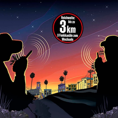 Artikelbild 8 für KOSMOS Die drei ??? Funkgeräte schwarz, Artikelnummer 277329