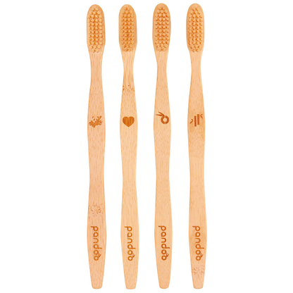 Artikelbild für pandoo Zahnbürsten, 4 St., Artikelnummer 933301