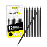 Artikelbild 1 für ONLINE® magiXX L Gelschreiberminen schwarz 0,7 mm 12 St., Artikelnummer 617409
