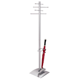 Artikelbild 1 für Kerkmann Kleiderständer Ästhet 30621114 silber Metall 8 Haken 37,0 x 180,0 cm, Artikelnummer 139287