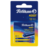 Artikelbild 1 für Pelikan Tintenpatronen für Füller 4001 TP/6-2B königsblau, 12 St., Artikelnummer 808998