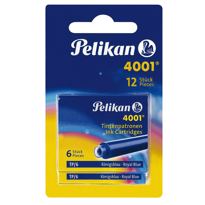 Artikelbild für Pelikan Tintenpatronen für Füller 4001 TP/6-2B königsblau, 12 St., Artikelnummer 808998