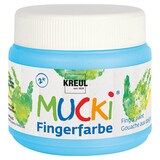 Artikelbild 1 für KREUL MUCKI Fingerfarbe hellblau 150,0 ml, 1 St., Artikelnummer 512911