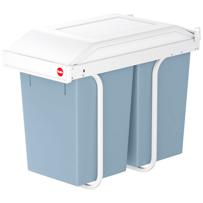 Artikelbild 2 für Hailo 3659-001 Einbau-Mülltrenner 2x 14,0 l grau, 1 St., Artikelnummer 903548