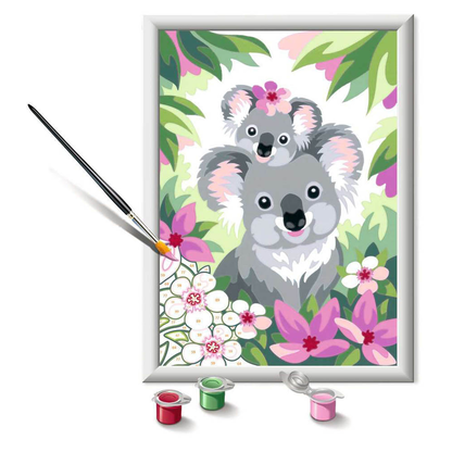 Artikelbild 3 für Ravensburger Malen-nach-Zahlen Süße Koalas mehrfarbig, Artikelnummer 935989