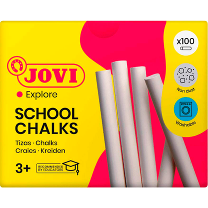 Artikelbild 6 für JOVI School Chalks Kreide weiß 100 St., Artikelnummer 321727
