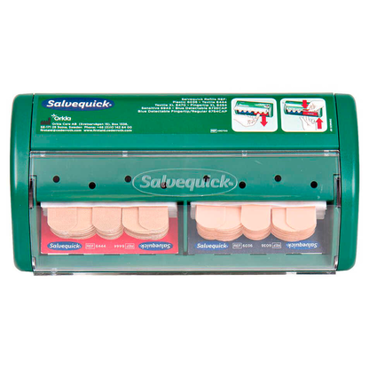 Artikelbild für Salvequick® Pflasterspender 1009070 grün Kunststoff, 1 St., Artikelnummer 126995