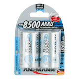 Artikelbild 1 für ANSMANN Akkus Ni-MH Mono D 8.500 mAh, 2 St., Artikelnummer 383844